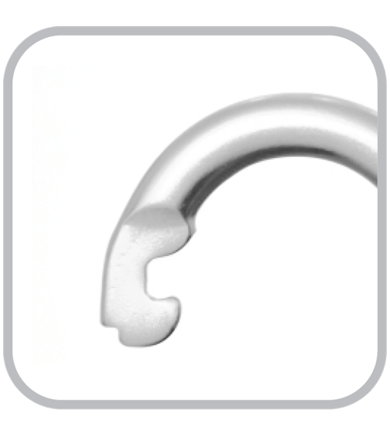 Mosquetón acero rosca FA5010117. KRATOS SAFETY.