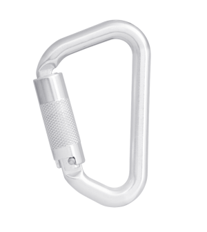 Mosquetón aluminio automático 1/4 vuelta FA5020122B. KRATOS SAFETY.