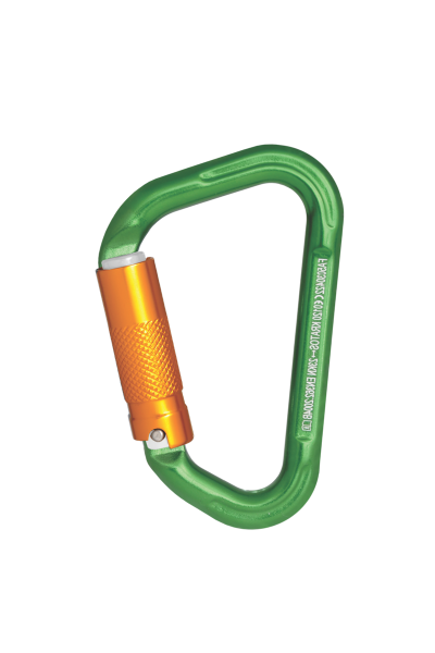 Mosquetón aluminio automático triple acción FA5030422B. KRATOS SAFETY.