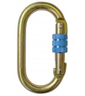 Mosquetón acero rosca 981. IRUDEK.