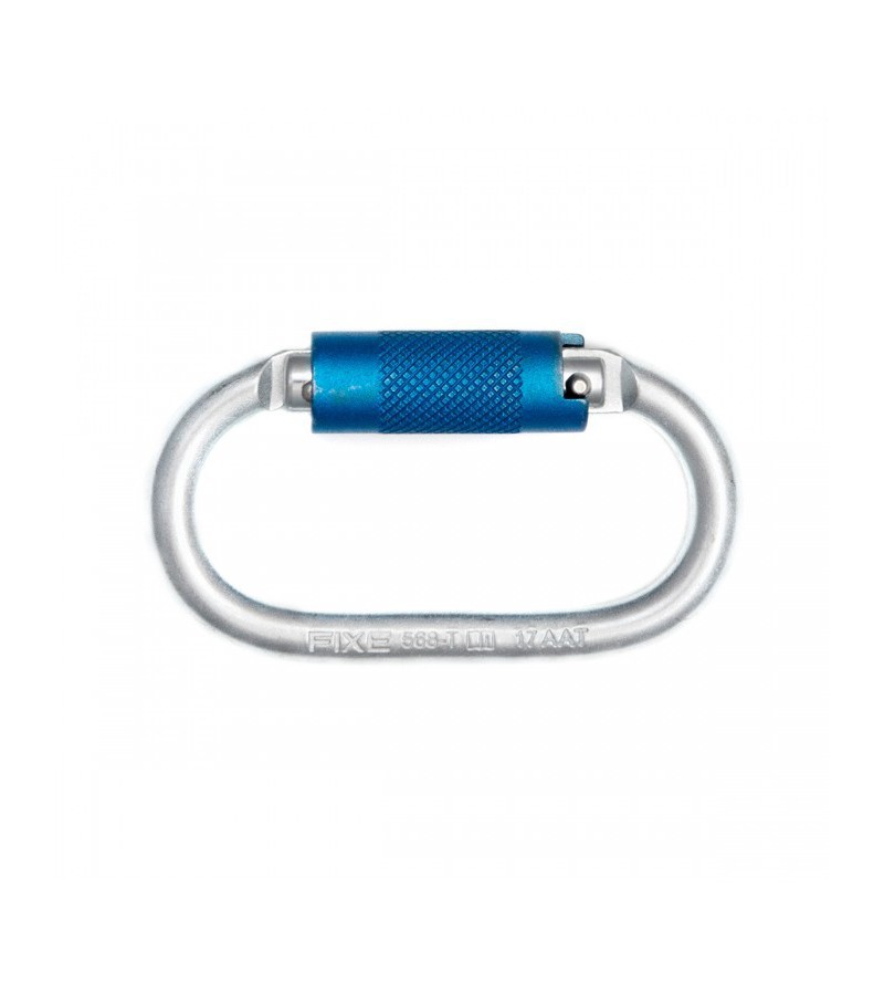 Mosquetón acero automático SYMMETRIC ST. FIXE.