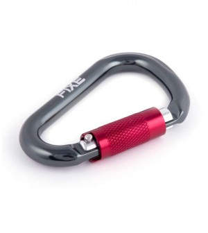 Mosquetón aluminio automático LOTUS. FIXE.