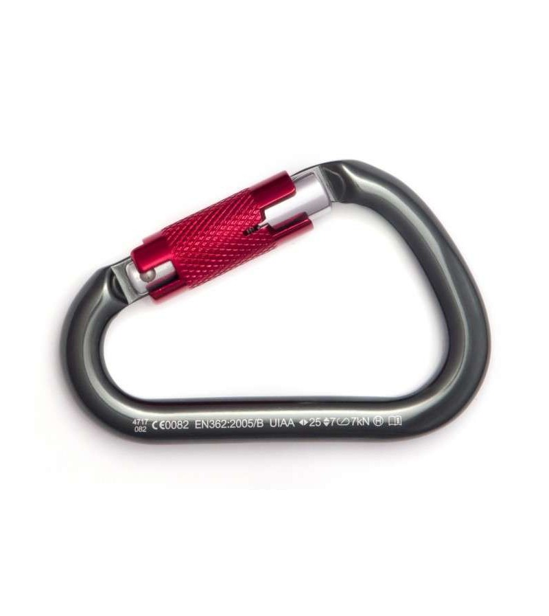 Mosquetón aluminio automático LOTUS. FIXE.