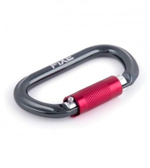 Mosquetón de aluminio automático SYMMETRIC 2P. FIXE.