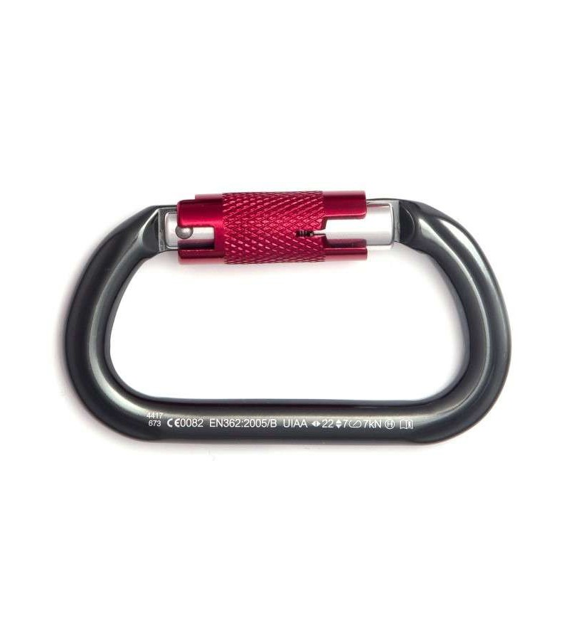 Mosquetón de aluminio automático SYMMETRIC 2P. FIXE.