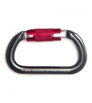 Mosquetón de aluminio automático SYMMETRIC 2P. FIXE.