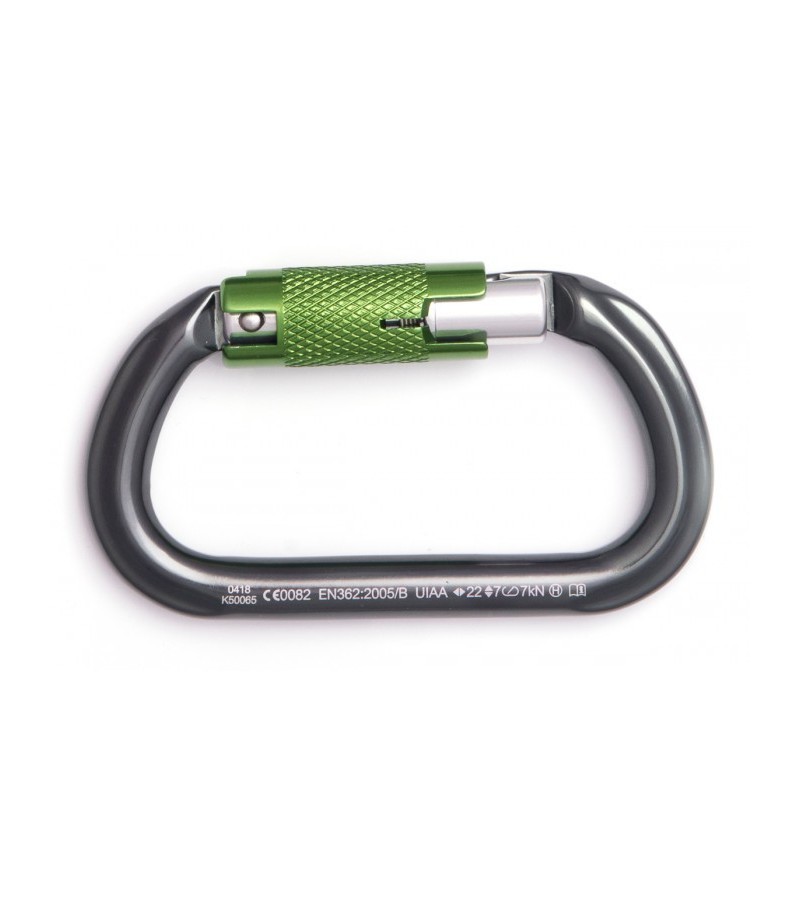 Mosquetón aluminio automático SYMMETRIC 3P. FIXE.