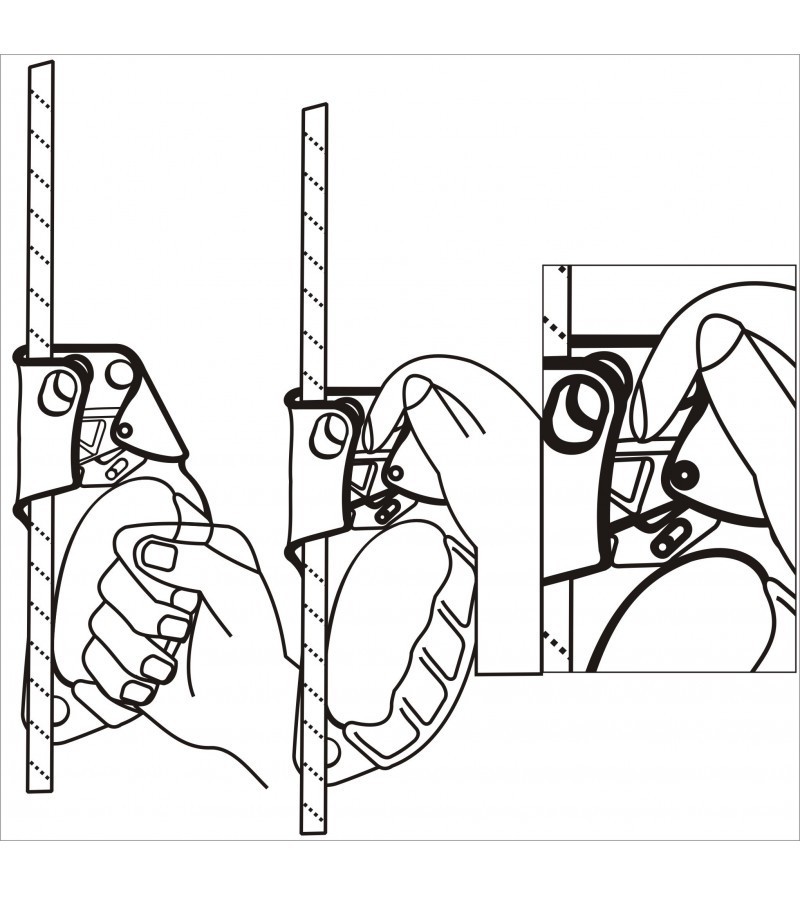 Puño ascenso izquierdo FA7000200. KRATOS SAFETY.
