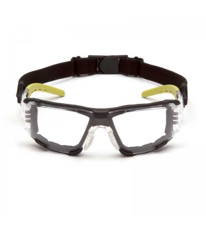 Gafas PYRAMEX FYXATE incolora. IRUDEK.