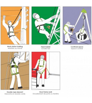 Línea de anclaje de cuerda trenzada con anticaídas y absorbedor FA20102XX. KRATOS SAFETY. Línea de anclaje de cuerda trenzada con anticaídas y absorbedor FA20102XX. KRATOS SAFETY.