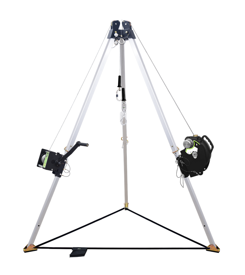Platinas universales para torno de trabajo y rescate FA6010102. KRATOS SAFETY.