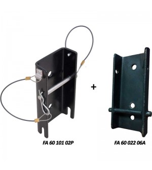 Platinas universales para torno de trabajo y rescate FA6002206. KRATOS SAFETY.