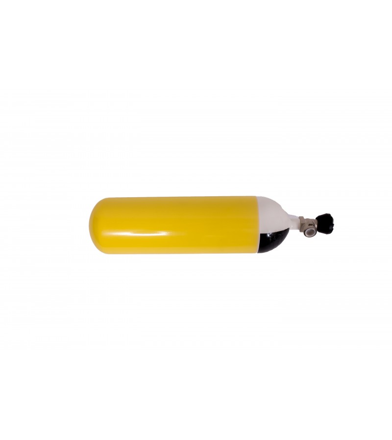 Botella de acero 6 l. para equipo de respiración autónomo DIABLO. IRUDEK.
