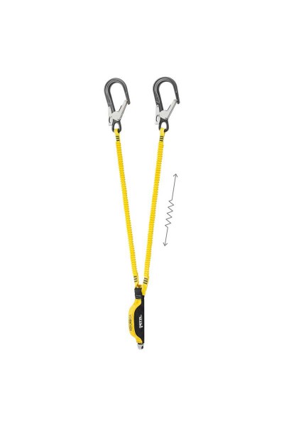 Elemento de amarre bifurcado con absorbedor ABSORBICA-Y MGO versión europea. PETZL.