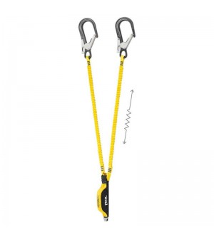 Elemento de amarre bifurcado con absorbedor ABSORBICA-Y MGO versión europea. PETZL.