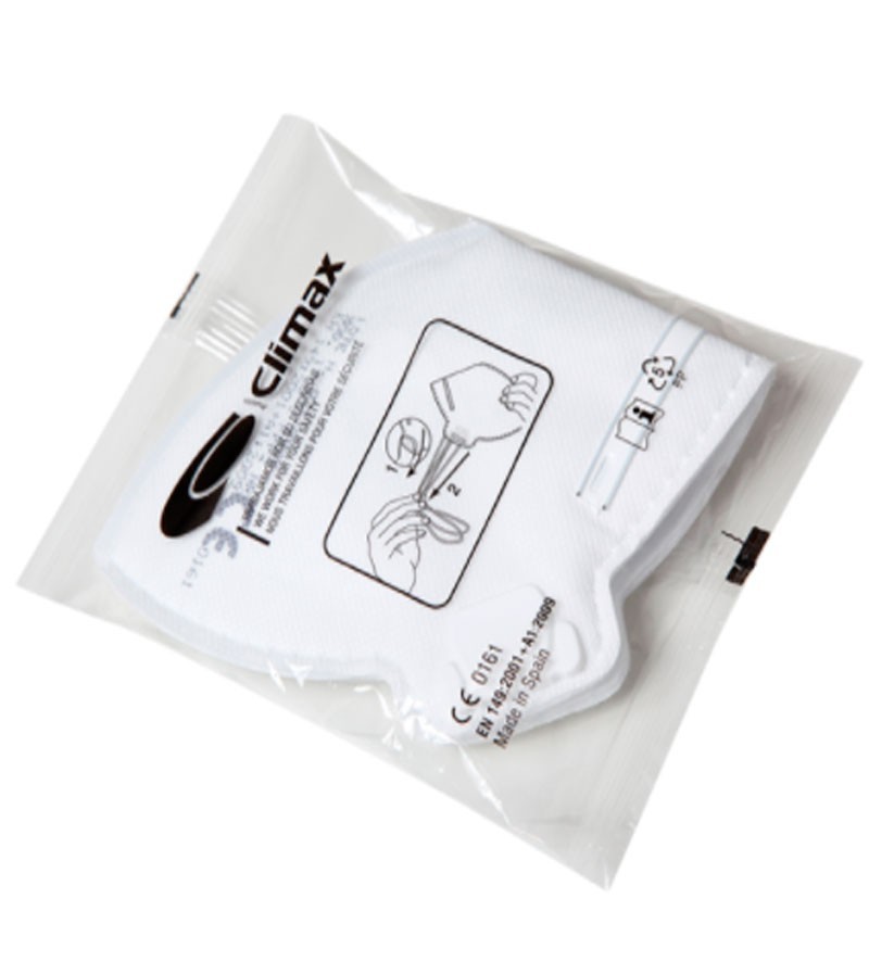 MASCARILLA PROTECCIÓN RESPIRATORIA FFP3 1730-V. CLIMAX