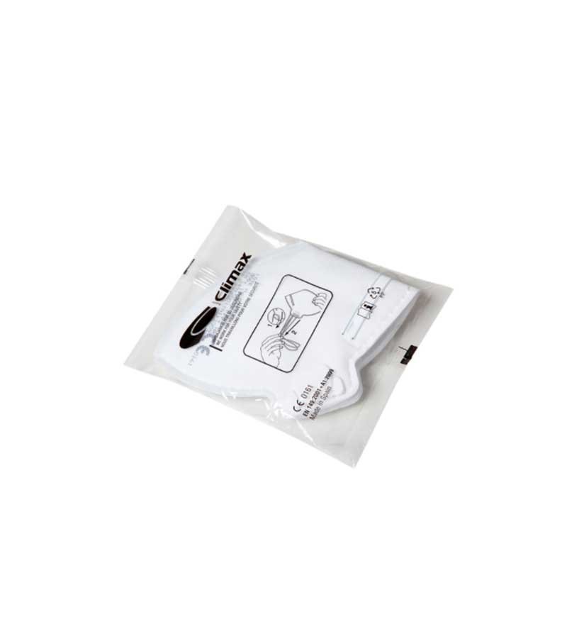 Mascarilla protección respiratoria ffp2 con válvula 1720-V. CLIMAX.