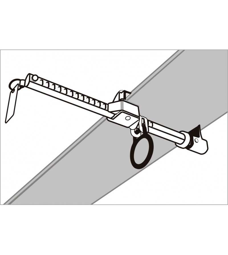 PUNTO DE ANCLAJE TEMPORAL PARA VIGA METÁLICA FA6000801. KRATOS SAFETY