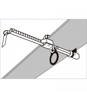 PUNTO DE ANCLAJE TEMPORAL PARA VIGA METÁLICA FA6000801. KRATOS SAFETY