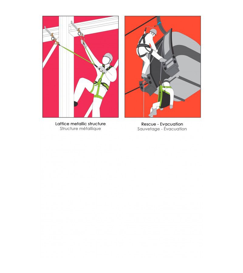 PUNTO DE ANCLAJE TEMPORAL PARA VIGA METÁLICA FA6000801. KRATOS SAFETY