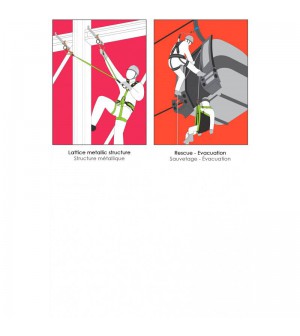 PUNTO DE ANCLAJE TEMPORAL PARA VIGA METÁLICA FA6000801. KRATOS SAFETY