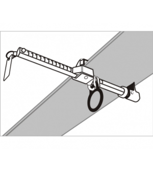 PUNTO DE ANCLAJE TEMPORAL MÓVIL PARA VIGA METÁLICA FA6000803. KRATOS SAFETY