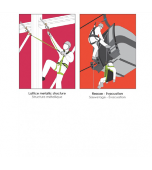 PUNTO DE ANCLAJE TEMPORAL MÓVIL PARA VIGA METÁLICA FA6000803. KRATOS SAFETY