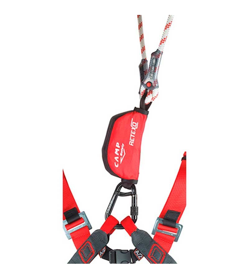 MOSQUETÓN ALUMINIO CON PALANCA INTERNA ROSCA HMS BELAY LOCK. CAMP SAFETY