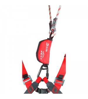 MOSQUETÓN ALUMINIO CON PALANCA INTERNA ROSCA HMS BELAY LOCK. CAMP SAFETY