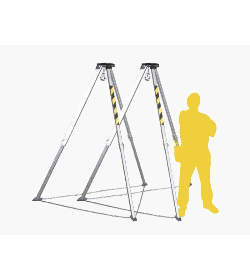 TRÍPODE PARA ESPACIOS CONFINADOS TRI 12 HEXAPOD. ACCESUS