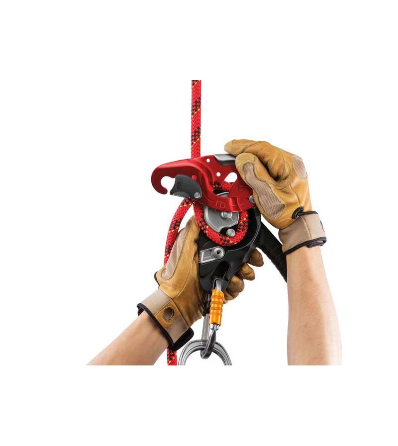 DESCENSOR AUTOFRENANTE CON FUNCION ANTIPANICO I'D L. PETZL