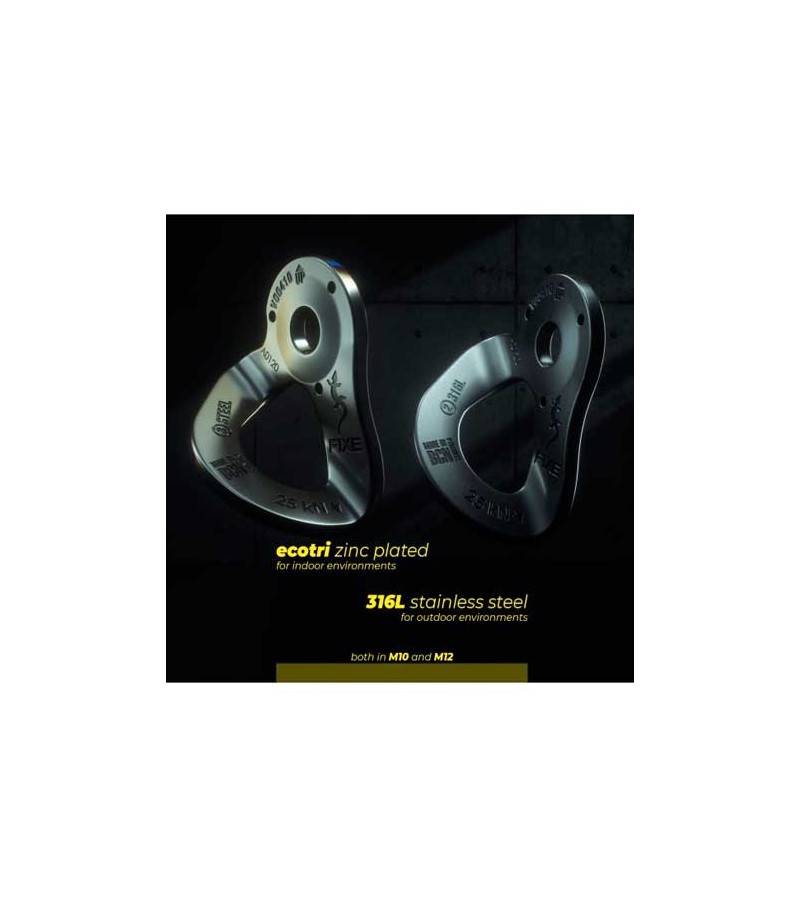 PLACA DE ANCLAJE ACERO INOXIDABLE 316L FIXE 1. FIXE