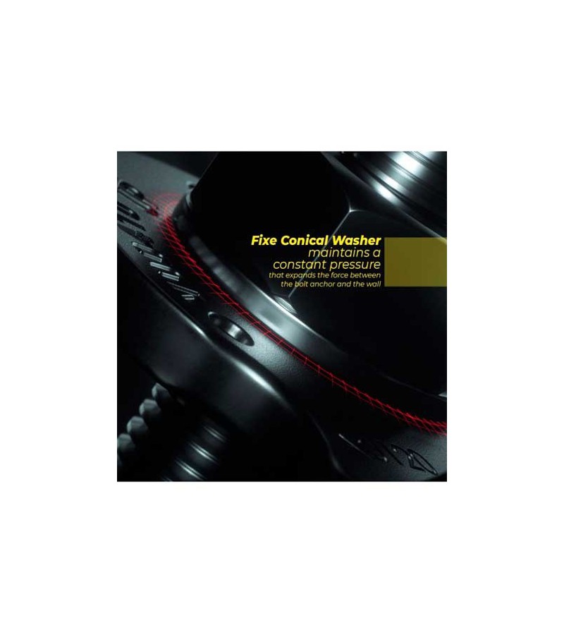 PLACA DE ANCLAJE ACERO INOXIDABLE 316L FIXE 1. FIXE