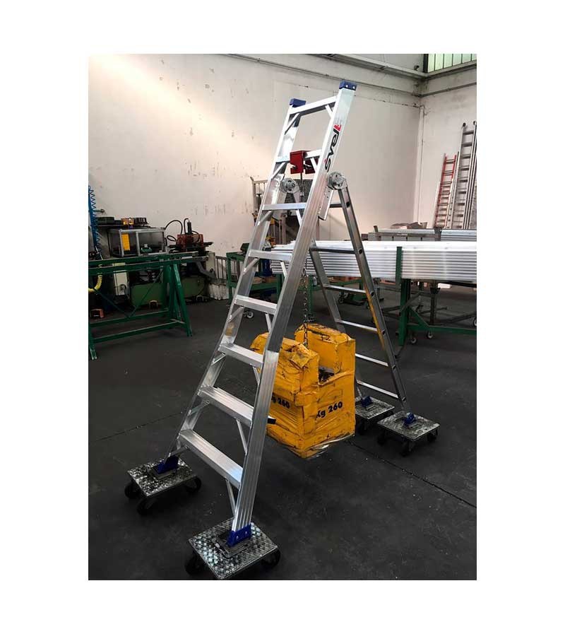 ESCALERA DE ALUMINIO TRANSFORMABLE HYBRID