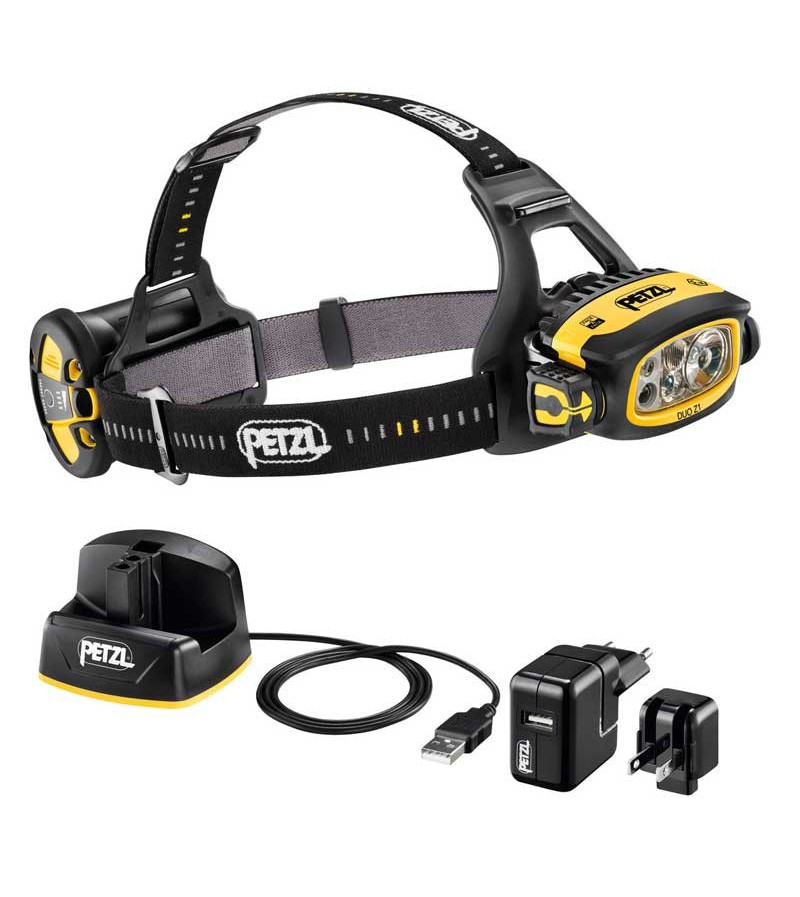 Linternas frontales para trabajos verticales