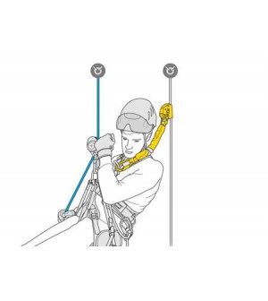 Absorbedor para trabajos en altura