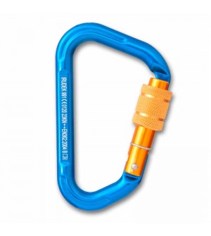 MOSQUETÓN ALUMINIO ROSCA BLIND BLUE 991