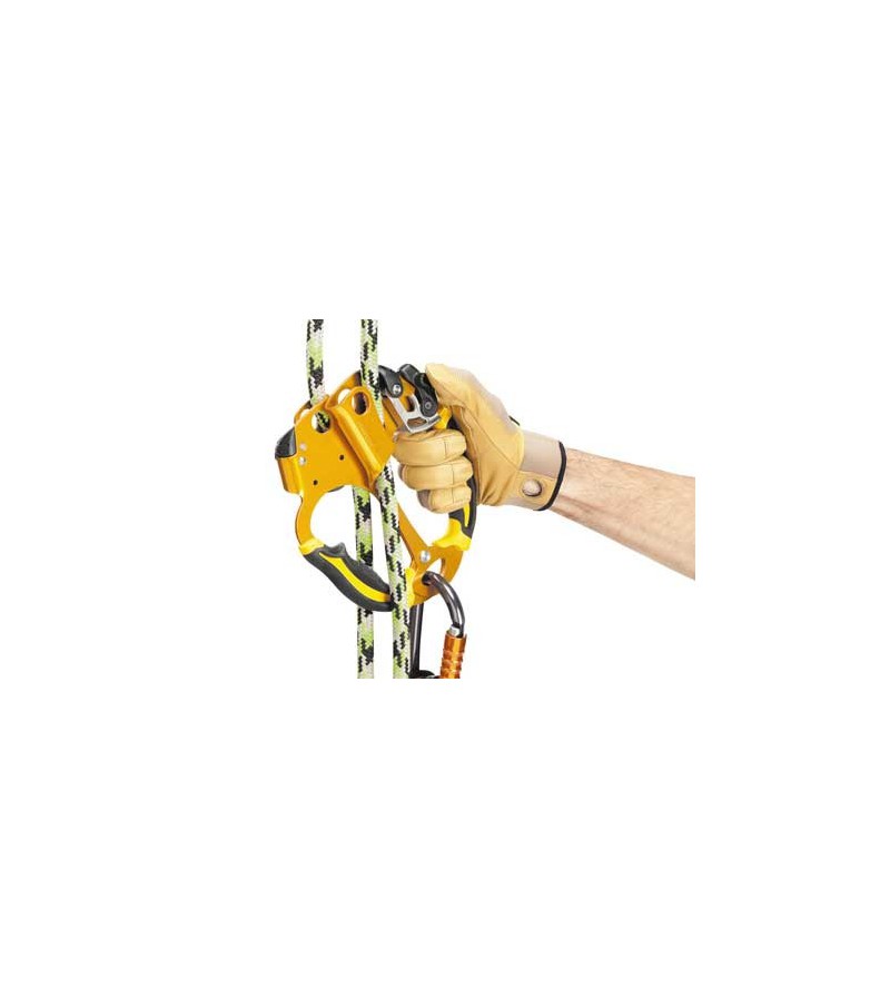 Puño de ascenso para trabajos en altura