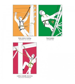 Arnés de posicionamiento FA1020500.