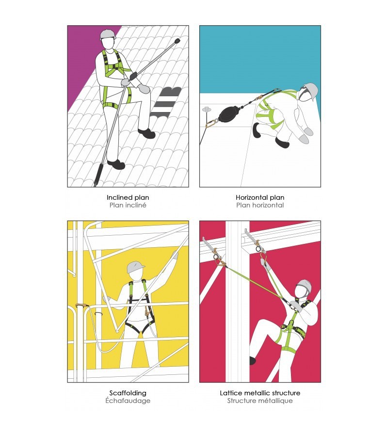 Arnés anticaídas FA1010701. KRATOS SAFETY