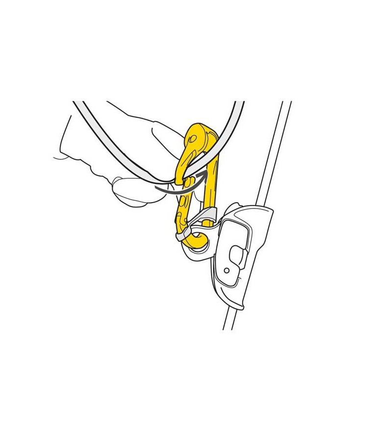 Polea para trabajos en altura