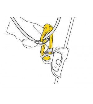 Polea para trabajos en altura