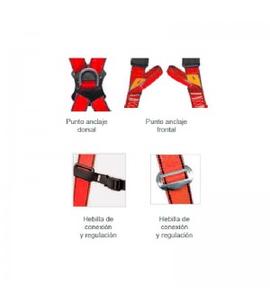 ARNÉS ANTICAÍDAS A11 DE ACCESUS ARNÉS ANTICAÍDAS A11 DE ACCESUS