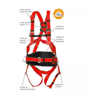 ARNÉS ANTICAÍDAS A50B