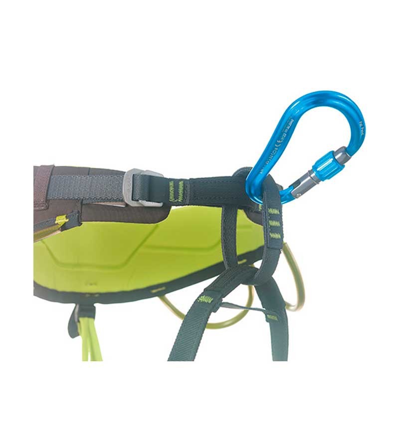 MOSQUETÓN ALUMINIO ROSCA