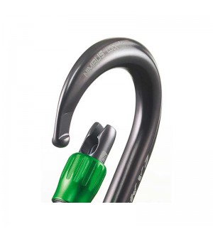 MOSQUETÓN ALUMINIO ROSCA