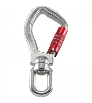 MOSQUETÓN ALUMINIO DE GRAN APERTURA SWIVEL ALU HOOK 3LOCK