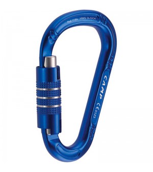 MOSQUETÓN  ALUMINIO HMS 3LOCK