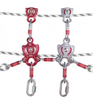 Polea para trabajos en altura