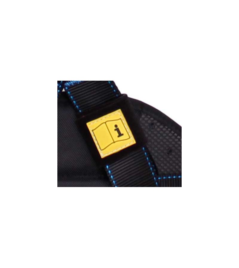 Etiqueta identificativa  WIND BLUE 2. IRUDEK.